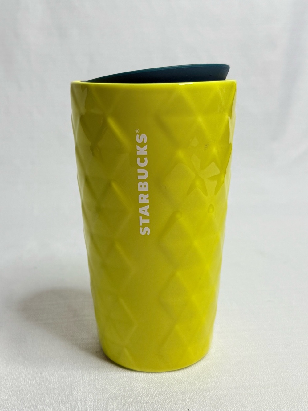Starbucks Limited Edition 2021 Hawaii  Pineapple 12oz Ceramic Travel Tumbler Mug